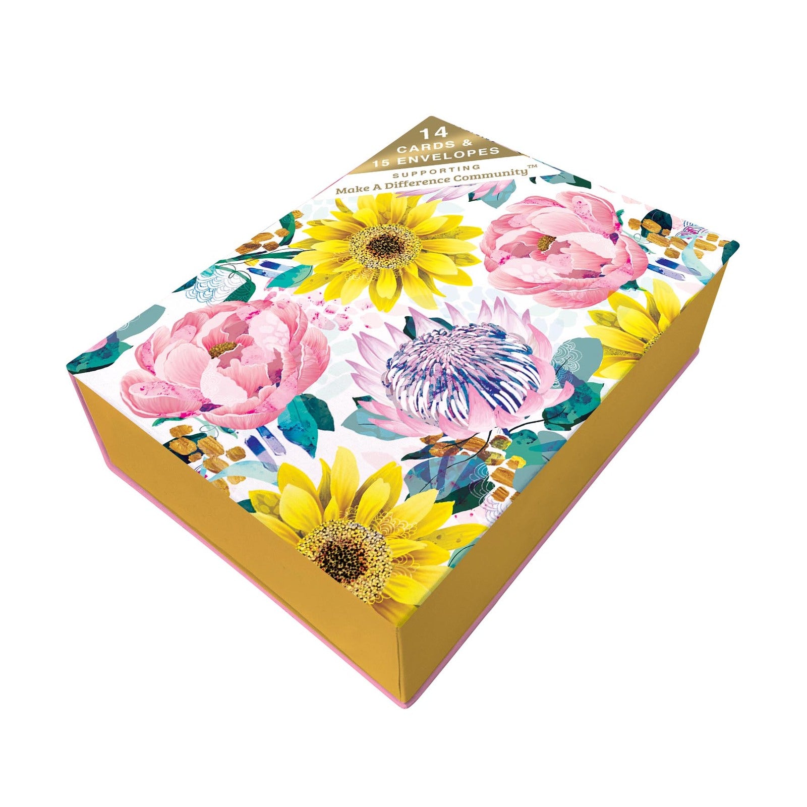 Summer Bouquet Gift Card Box