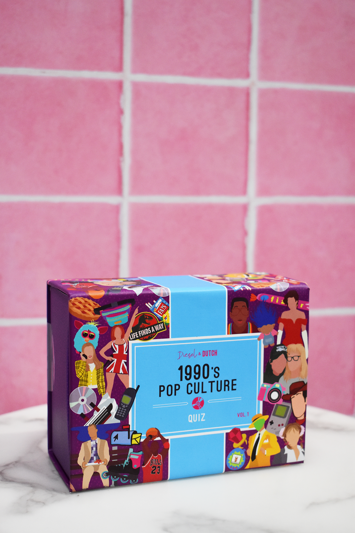 1990's Pop Culture Trivia Box