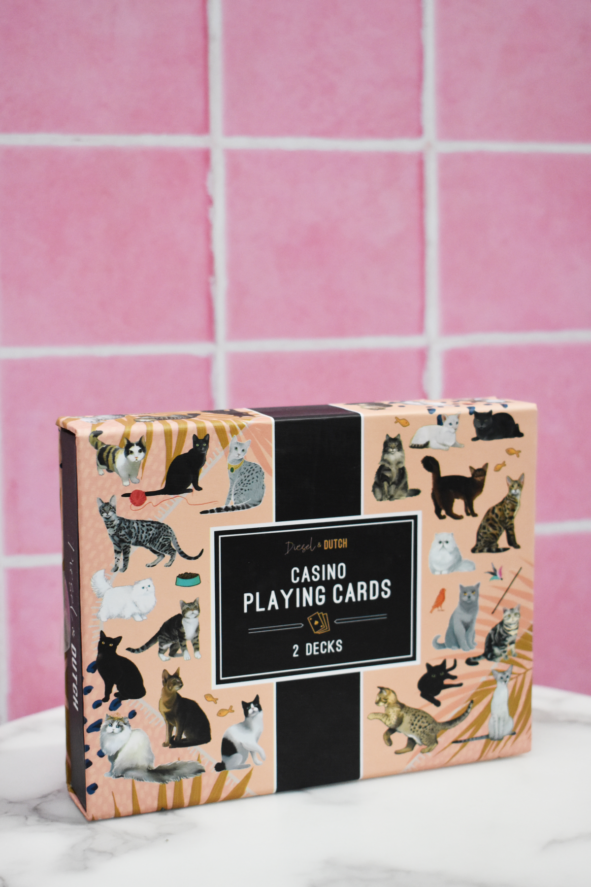 Casino Playing Cards - Curious Cats