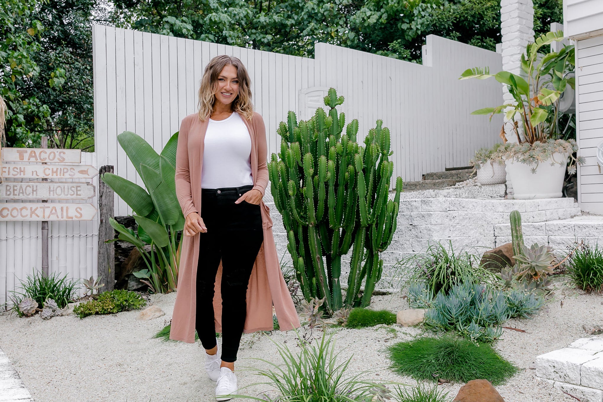 Jane Cardigan in Latte