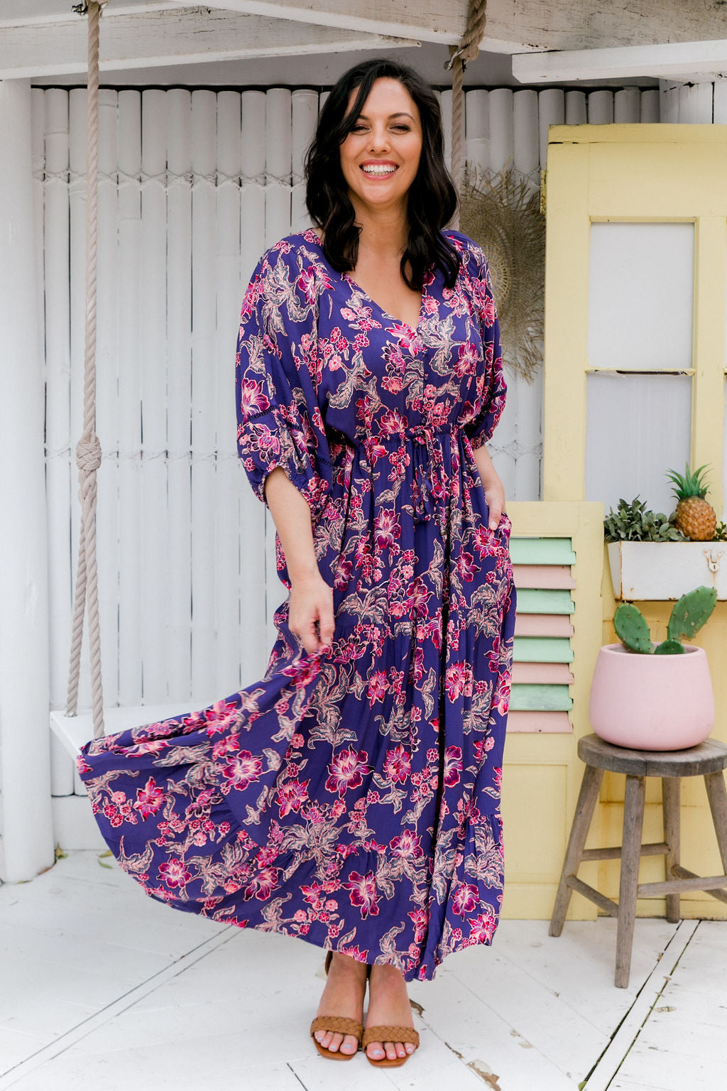 Addison Dress in Amelia Print – Proud Poppy Clothing