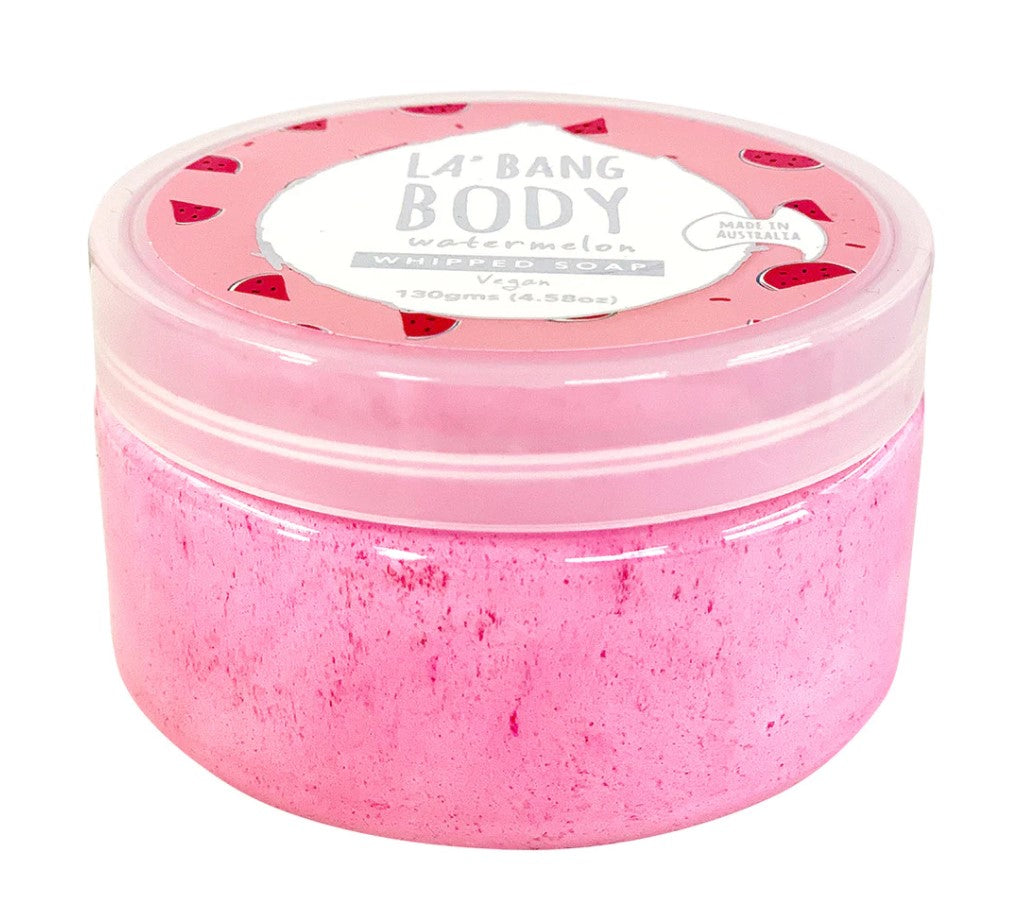 Watermelon Whipped Body Soap by La'Bang Body