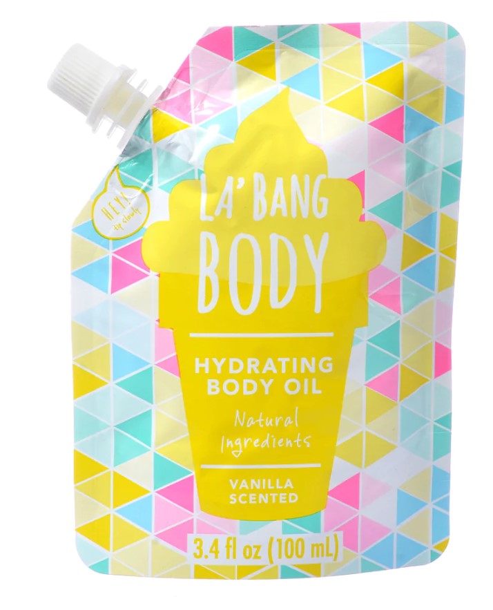 Hydrating Body Oil Vanilla Scented by La'Bang Body