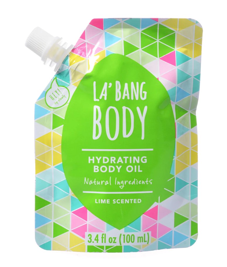 Hydrating Body Oil Lime Scented by La'Bang Body
